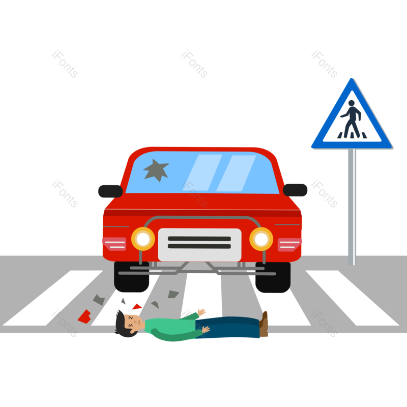 汽车图片,交通事故元素,PNG,免抠素材